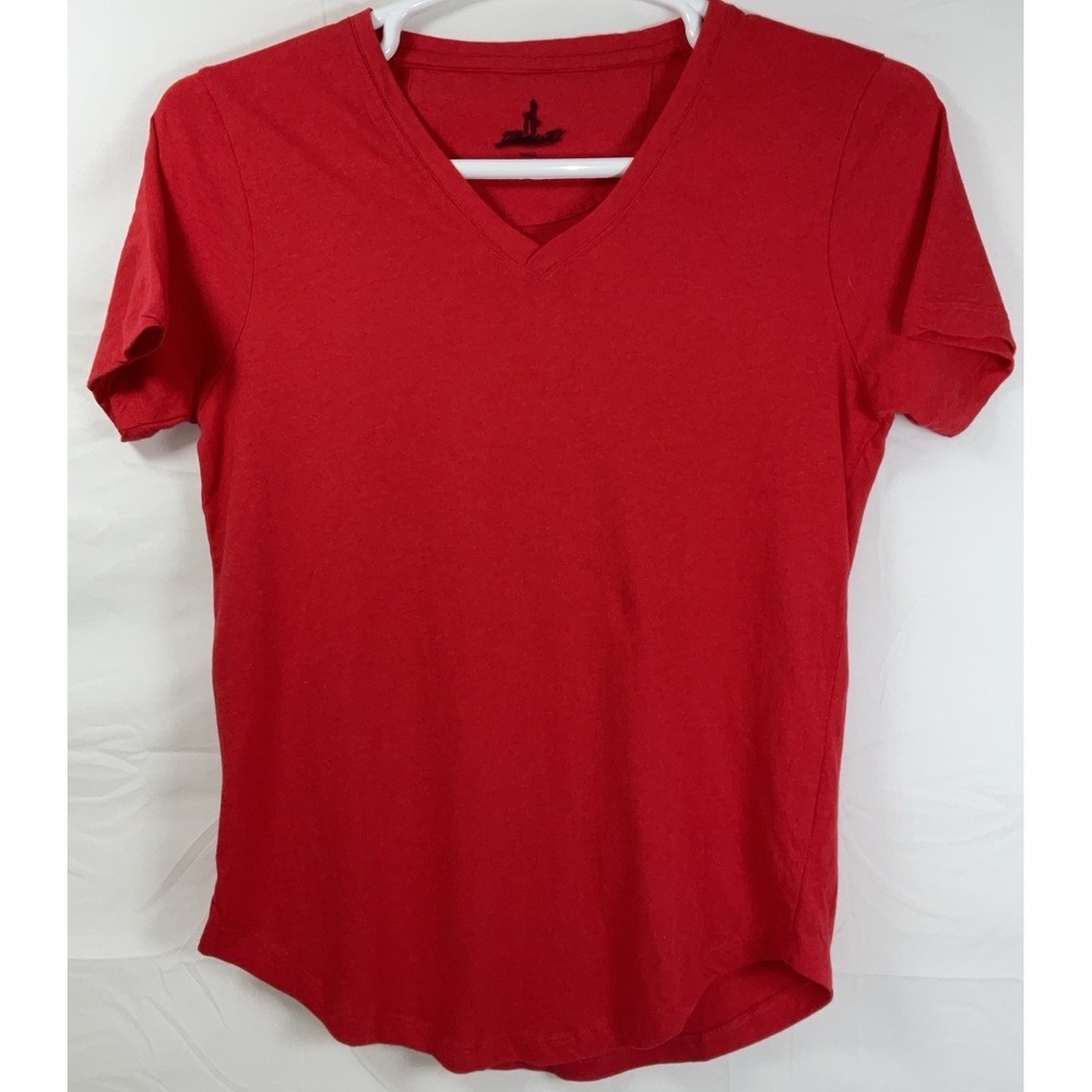 NWOT Women's‎ Johnnie-O Merediths Short Sleeve 100% Cotton T-Shirt - Red - Small